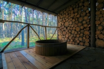 Баня на дровах «Лесная Хижина»: Баня Царская с сеновалом