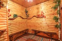 Русская баня на дровах «Лесная Хижина»: Баня Большая с камином